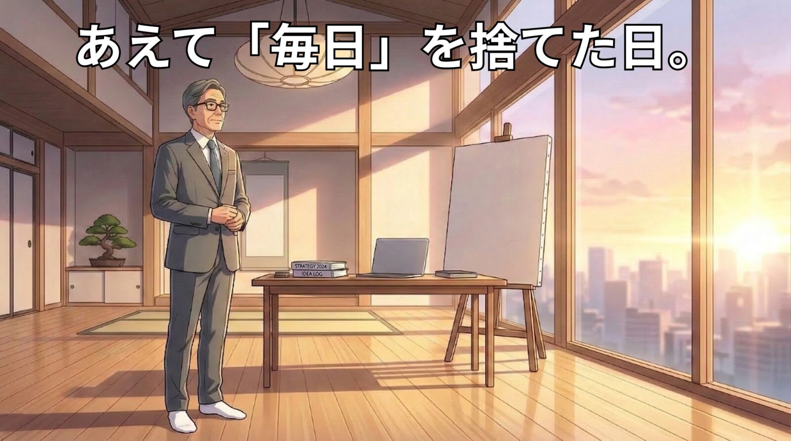 あえて毎日を捨てた日のアイキャッチ画像